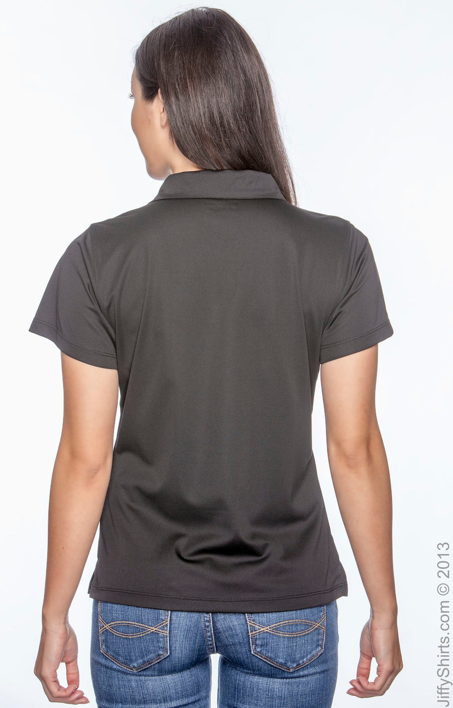 Women's Micro-Piqué Polo - Black