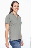Women's Micro-Piqué Polo - Charcoal