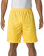 A4 N5296 - Unisex Nine Inch Inseam Mesh Short - Gold