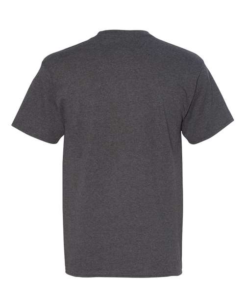 Hanes 5190 Charcoal Heather — back