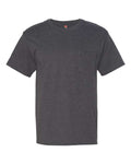 Hanes 5190 Charcoal Heather — front