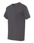 Hanes 5190 Charcoal Heather — side