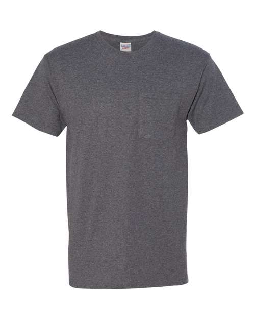 JERZEES 29MPR Black Heather — front