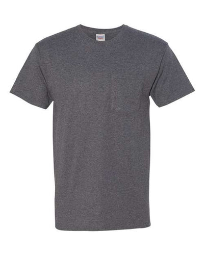 JERZEES 29MPR Black Heather — front