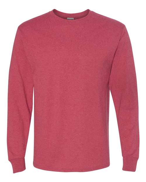 JERZEES 29LSR Vintage Heather Red — front