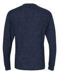 JERZEES 29LSR Vintage Heather Navy — back