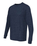 JERZEES 29LSR Vintage Heather Navy — side