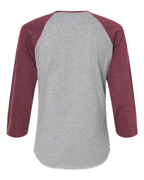 LAT 3530 Vintage Heather/ Vintage Burgundy — back