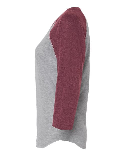 LAT 3530 Vintage Heather/ Vintage Burgundy — direct side