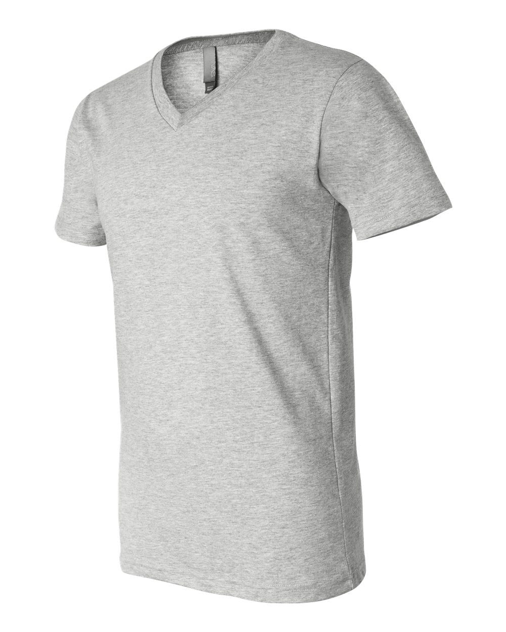 Unisex Jersey Short-Sleeve V-Neck T-Shirt - Heather Athletic