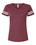 LAT 3537 Vintage Burgundy/ White — front