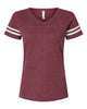 Vintage Burgundy / Bd White