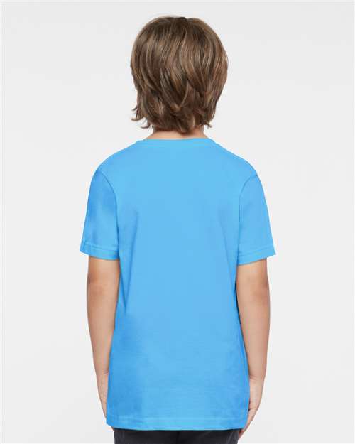 LAT 6101 Aqua — on model back