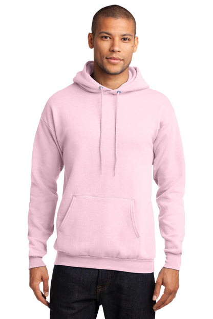 Unisex Core Fleece Pullover Hoodie - Pale Pink