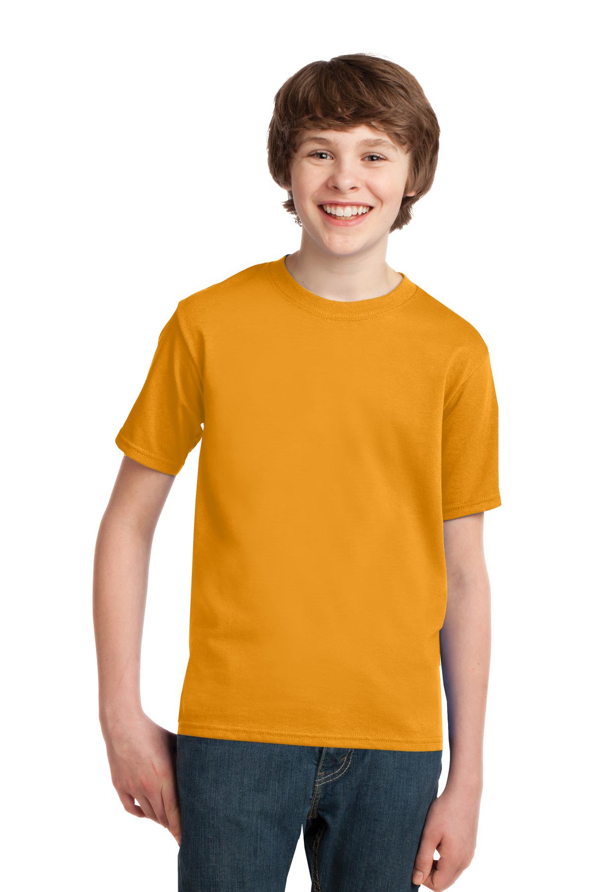 Youth Essential Tee - Gold