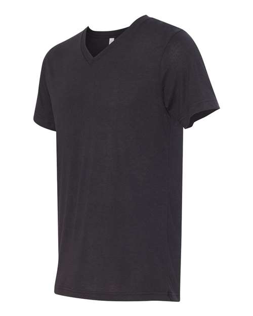 BELLA + CANVAS 3415 Solid Black Triblend — side