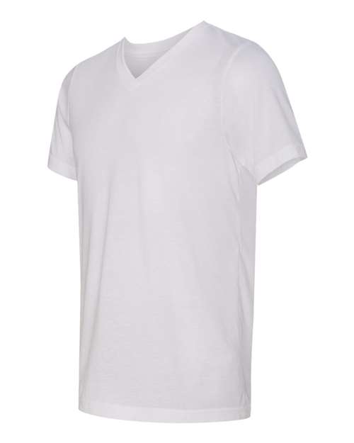 BELLA + CANVAS 3415 Solid White Triblend — side
