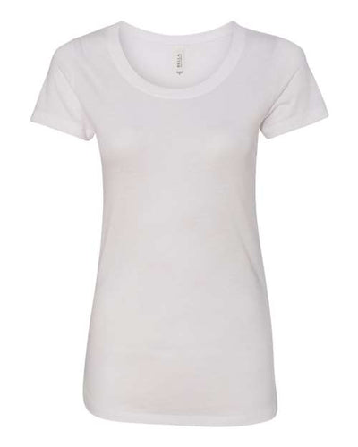 BELLA + CANVAS 8413 Solid White Triblend — front