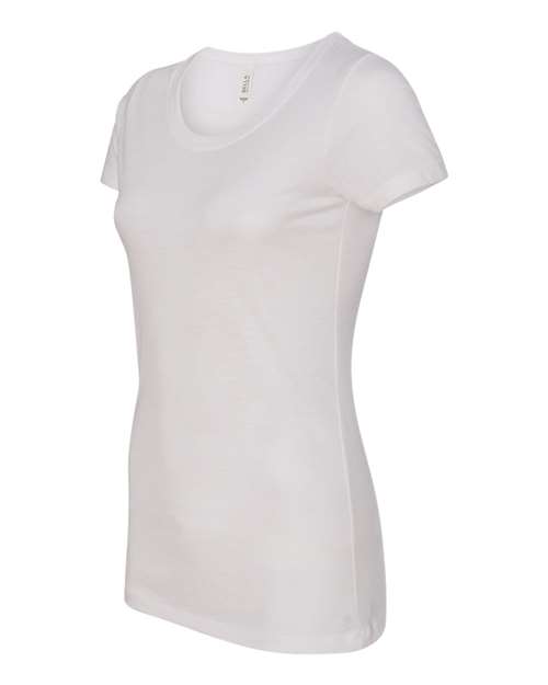 BELLA + CANVAS 8413 Solid White Triblend — side