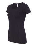 BELLA + CANVAS 8413 Solid Black Triblend — side