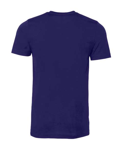 BELLA + CANVAS 3001 Team Navy — back