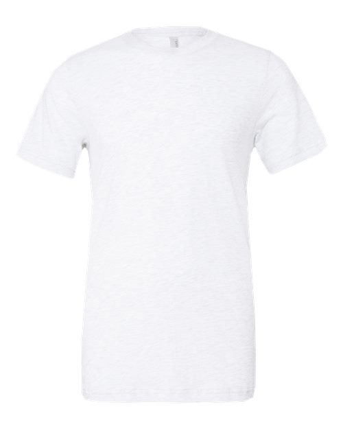 BELLA + CANVAS 3413 Solid White Triblend — front