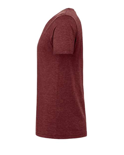 BELLA + CANVAS 3413 Cardinal Triblend — direct side
