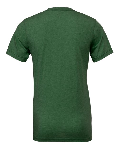 BELLA + CANVAS 3413 Grass Green Triblend — back