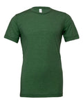 BELLA + CANVAS 3413 Grass Green Triblend — front