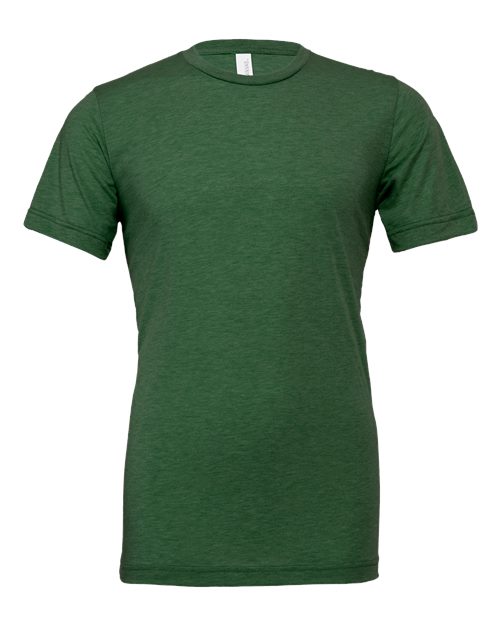 BELLA + CANVAS 3413 Grass Green Triblend — front
