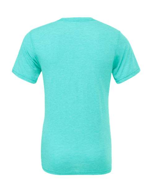 BELLA + CANVAS 3413 Sea Green Triblend — back