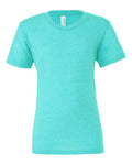 BELLA + CANVAS 3413 Sea Green Triblend — front