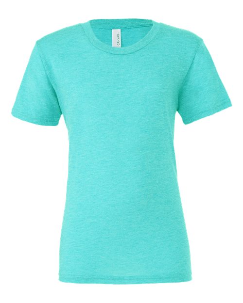 BELLA + CANVAS 3413 Sea Green Triblend — front