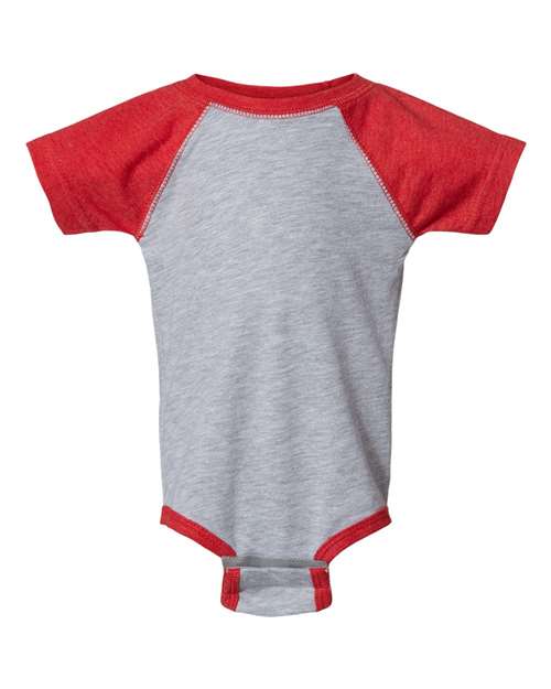 Rabbit Skins 4430 Vintage Heather/ Vintage Red — front