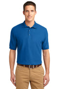 Unisex Silk Touch Polo - Strong Blue