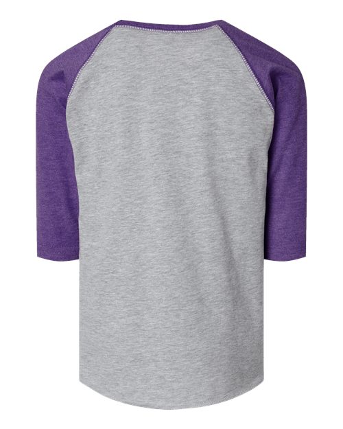 Rabbit Skins 3330 Vintage Heather/ Vintage Purple — back