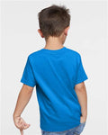 Rabbit Skins 3321 Cobalt — on model back