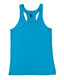 Badger 4166 - Women’s B-Core Racerback Tank Top - Electric Blue