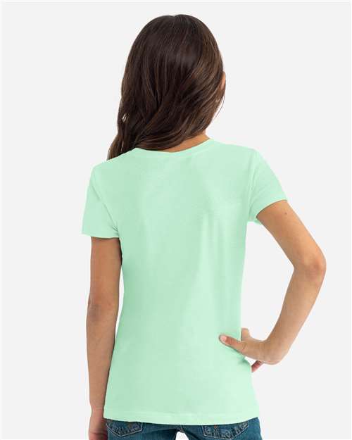 Next Level 3712 Mint — on model back