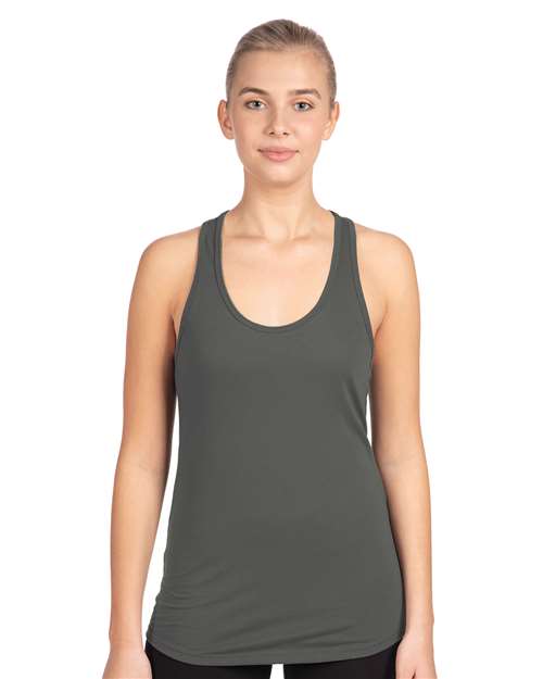 Next Level 1533 Dark Grey — on model front