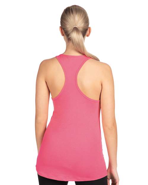 Next Level 1533 Hot Pink — on model back