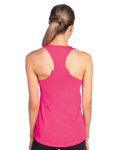 Next Level 1533 Raspberry — on model back