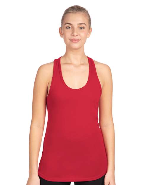 Next Level 1533 Red — on model front