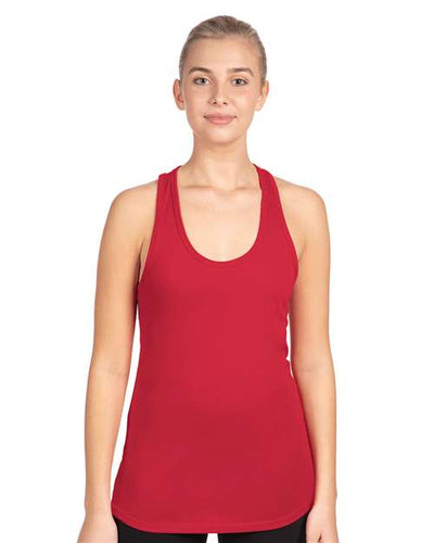 Next Level 1533 Red — on model front