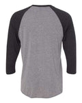 Next Level 6051 Vintage Black Sleeves/ Premium Heather Body — back