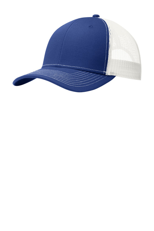 Snapback Trucker Cap - Patriot Blue / White