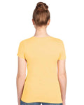 Next Level 1510 Banana Cream — on model back