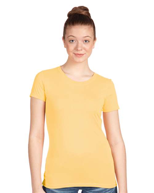 Next Level 1510 Banana Cream — on model front