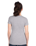 Next Level 1510 Heather Grey — on model back