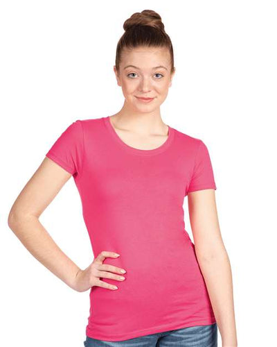 Next Level 1510 Hot Pink — on model front
